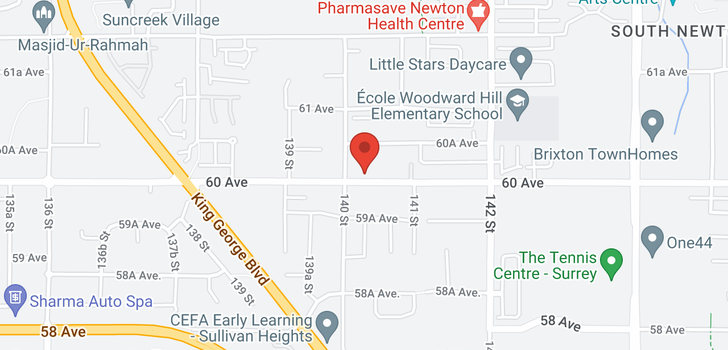 map of 14035 60 AVENUE